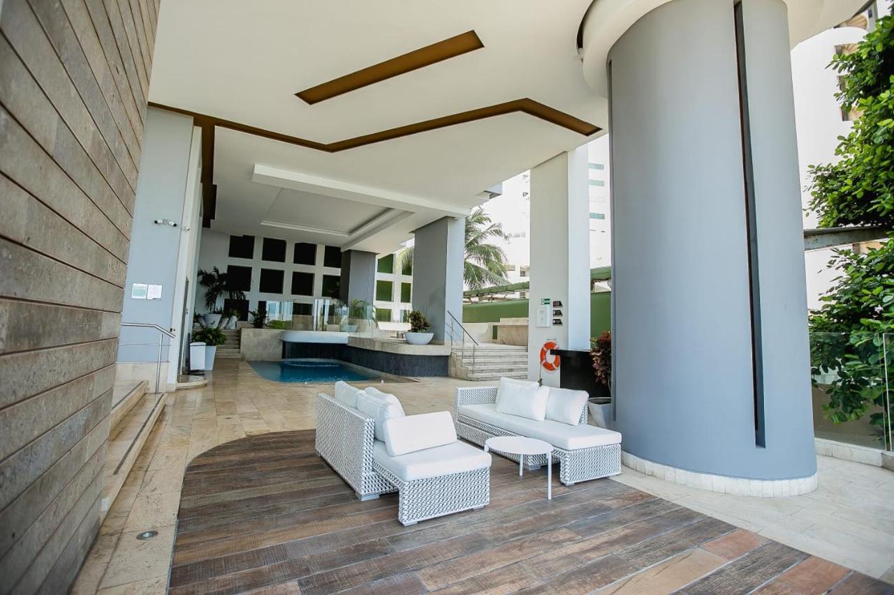 Apartamento En Edificio Murano Elite Frente A Las Playas De Bocagrande Cartagena Esterno foto