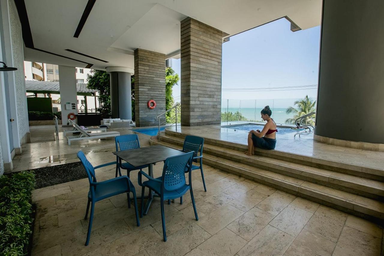 Apartamento En Edificio Murano Elite Frente A Las Playas De Bocagrande Cartagena Esterno foto