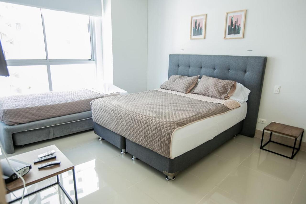 Apartamento En Edificio Murano Elite Frente A Las Playas De Bocagrande Cartagena Esterno foto