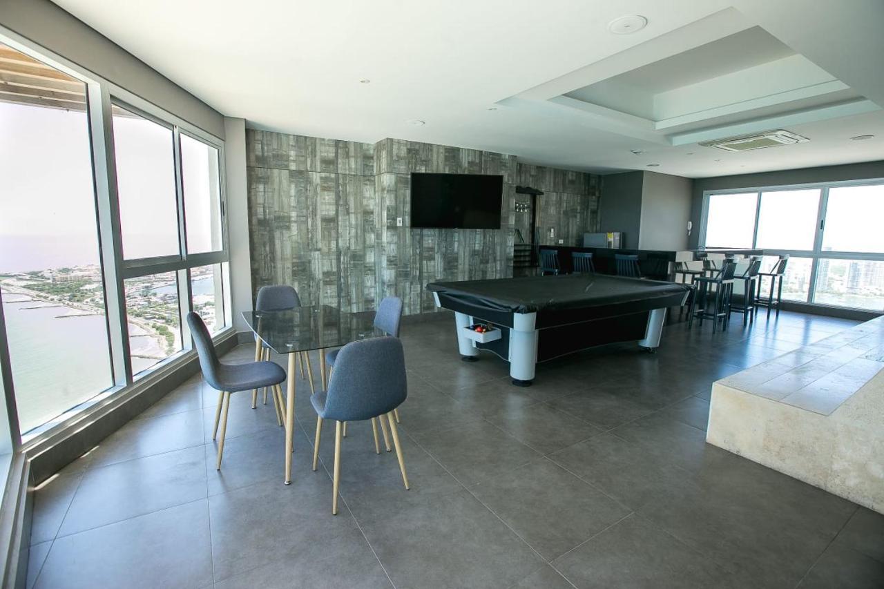 Apartamento En Edificio Murano Elite Frente A Las Playas De Bocagrande Cartagena Esterno foto