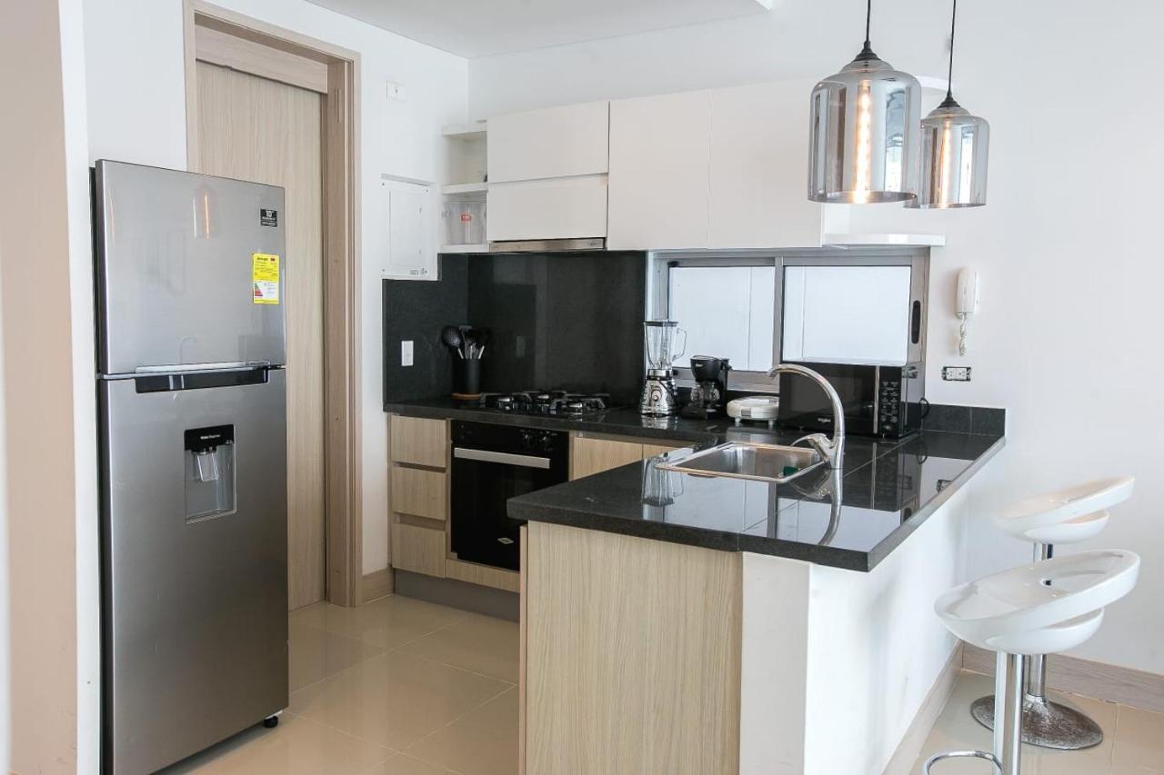 Apartamento En Edificio Murano Elite Frente A Las Playas De Bocagrande Cartagena Esterno foto