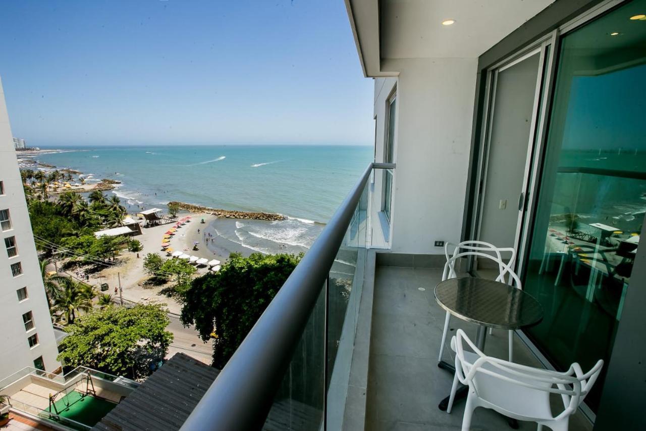 Apartamento En Edificio Murano Elite Frente A Las Playas De Bocagrande Cartagena Esterno foto